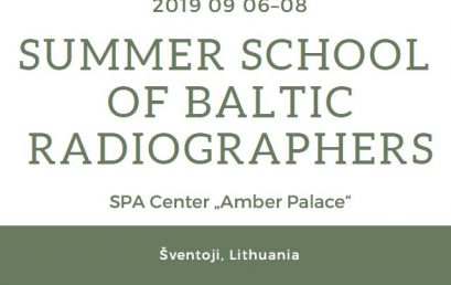 SUMMER SCHOOL OF BALTIC RADIOGRAPHERS 2019