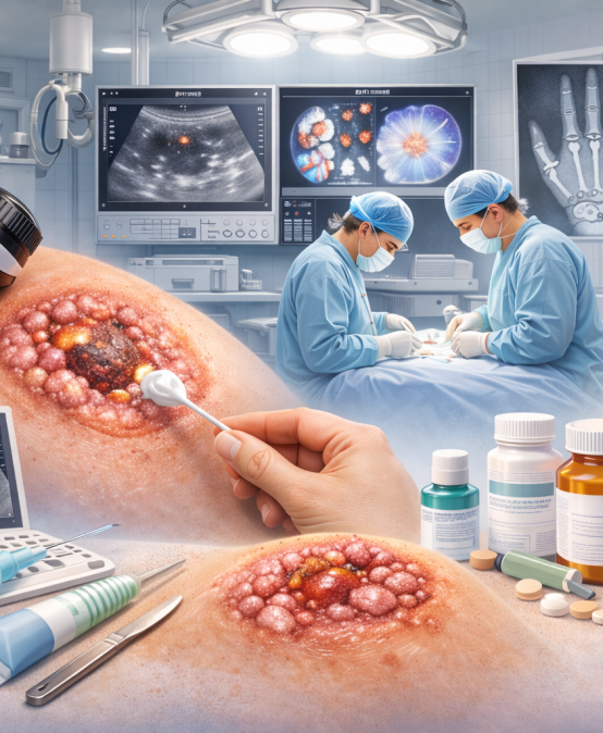 Kompleksa ādas veidojumu izmeklēšana, terapija un procedūru komplikācijas, 2026. gada 28. februārī