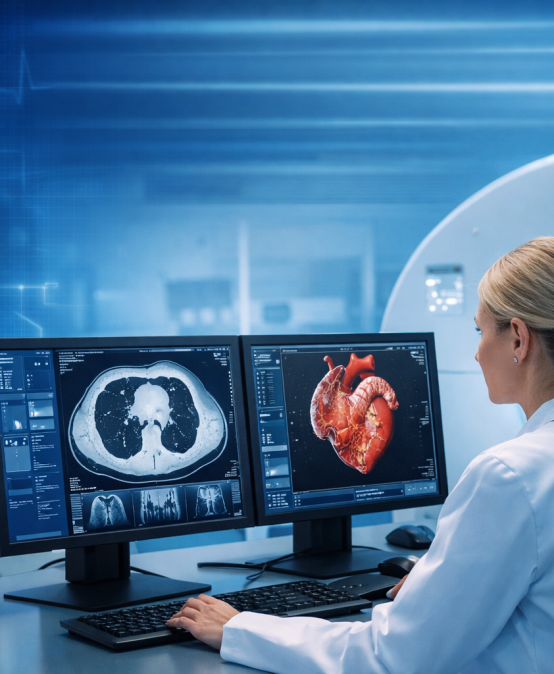 Tālākizglītības programma “Jaunākās tendences un tehnoloģijas datortomogrāfijas metodes pielietošanā, veicot plaušu un sirds izmeklējumus”